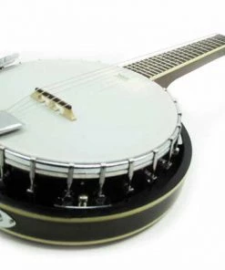 Crescendo Music Vorson 6 String Banjo W/ Electric