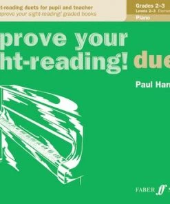 Crescendo Music Manuscript Improve Your Sight Reading PIANO DUETS By Paul Harris
