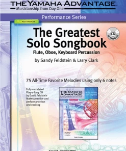 Crescendo Music The Greatest Solo Songbook - Trombone / Bassoon / Euphonium BC Book With CD