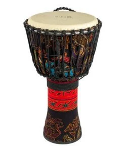 Crescendo Music MANO 12" Djembe Passion Flower Finish