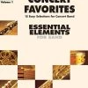 Crescendo Music Manuscript Concert Favorites Vol. 1 - Eb Alto Saxophone