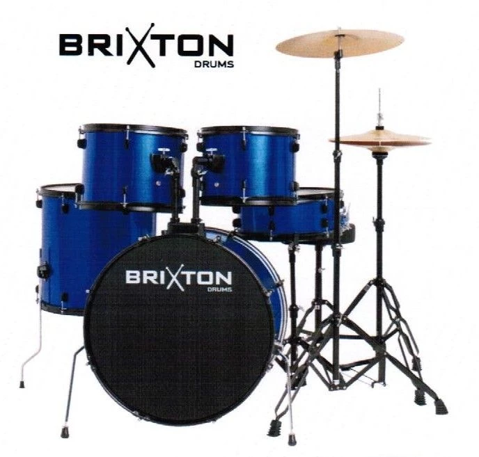 Crescendo Music Percussion Brixton Complete Drum Kit UBX25 4 Crescendo Music Percussion Brixton Complete Drum Kit UBX25